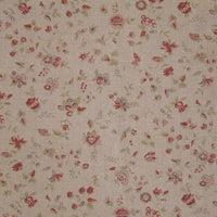 Framboise Double Aged Linen / Natural Samples