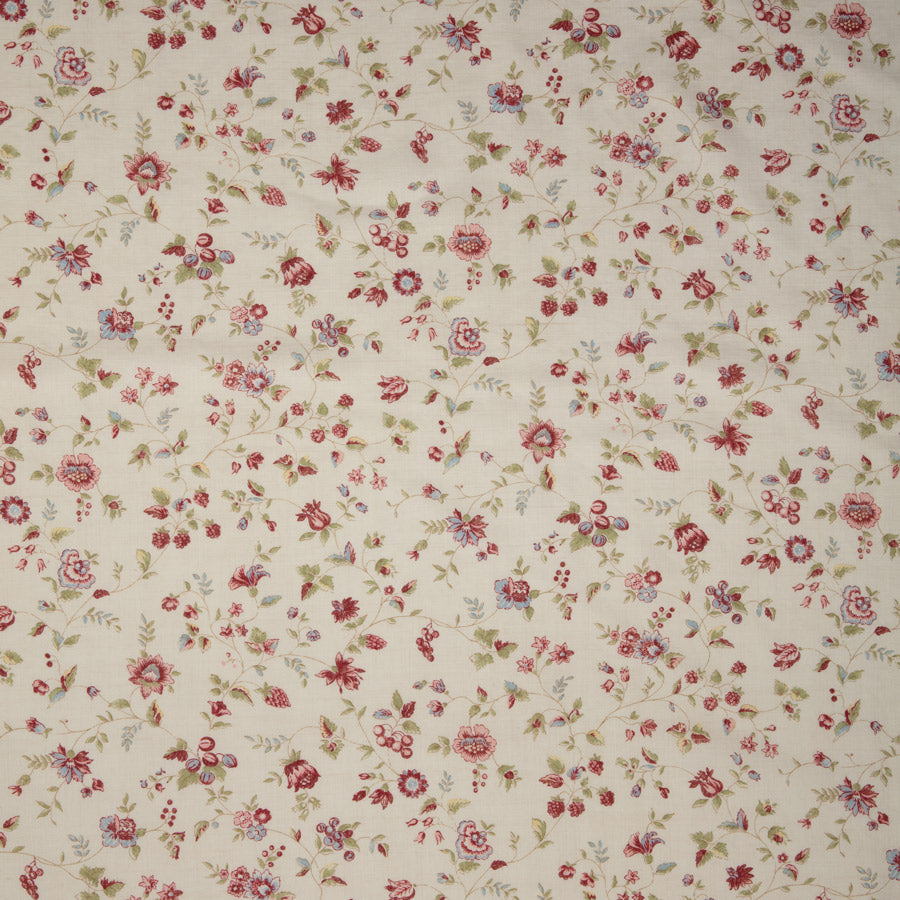 Framboise Linen / Ivory