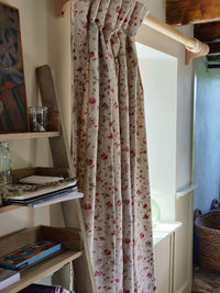 Framboise Linen / Ivory