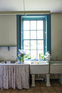 Framboise Linen / Ivory