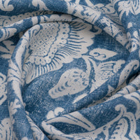 Hattingley Linen / Indigo on Ivory