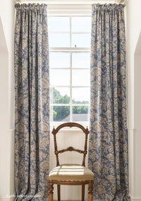 Hattingley Linen / Indigo on Natural