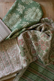 Jaujac Stripe Linen / Pink-Fern