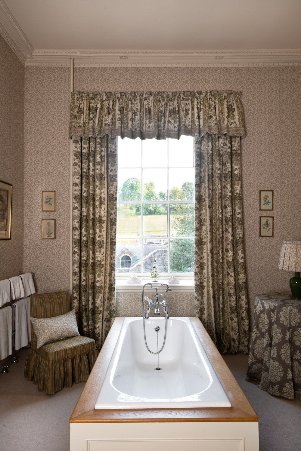 Jaujac Rose Linen / Ochre