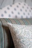 Jaujac Stripe Linen / Truffle-Blue