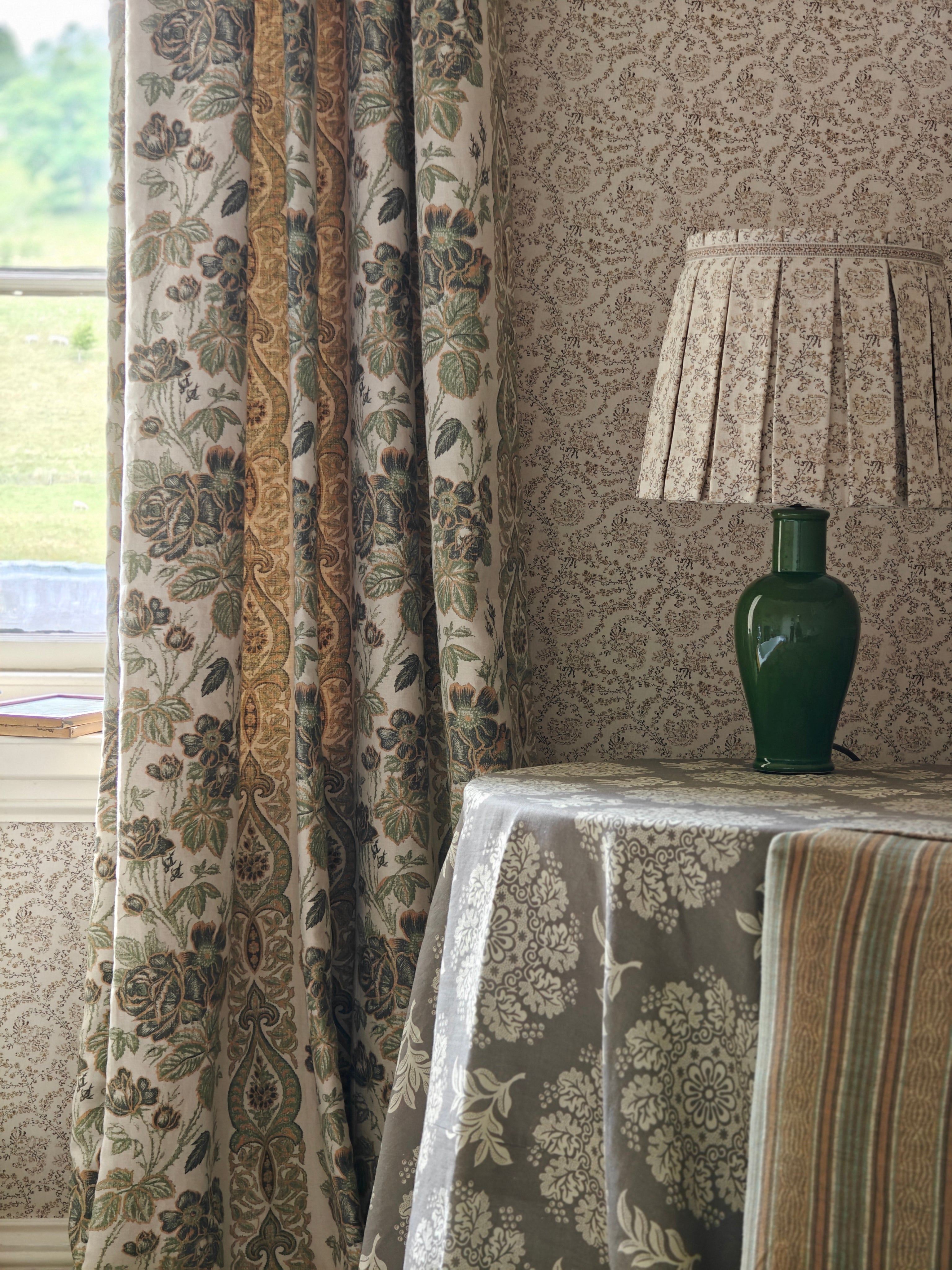Jaujac Rose Linen / Ochre