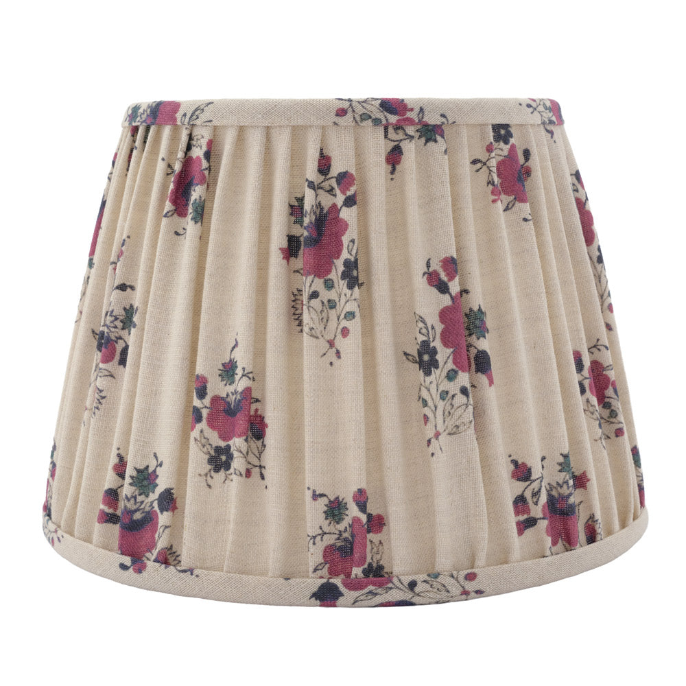 Labeaume Posy Linen Gathered Lampshade