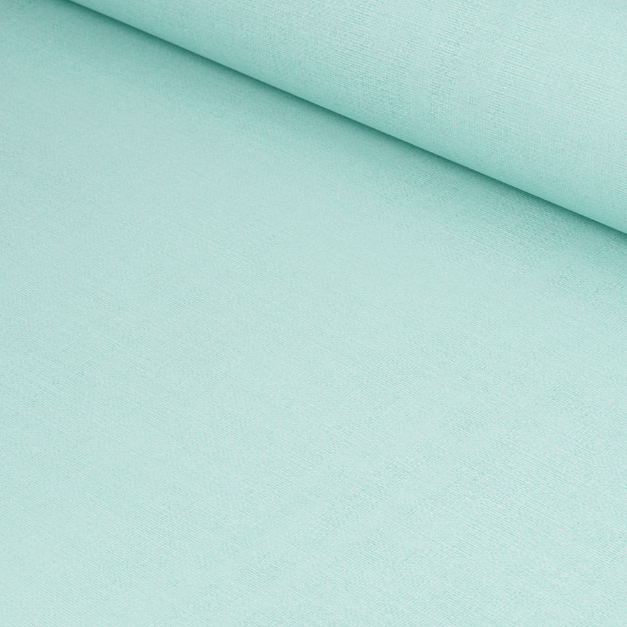 Linen Print Wallpaper / Sky Blue