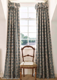 Plume Stripe Linen / Teal