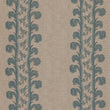 Plume Stripe Linen / Teal Samples