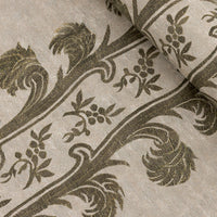 Plume Stripe Wallpaper / Bark