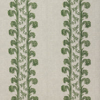 Plume Stripe Wallpaper / Forest Green