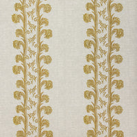 Plume Stripe Wallpaper / Mustard