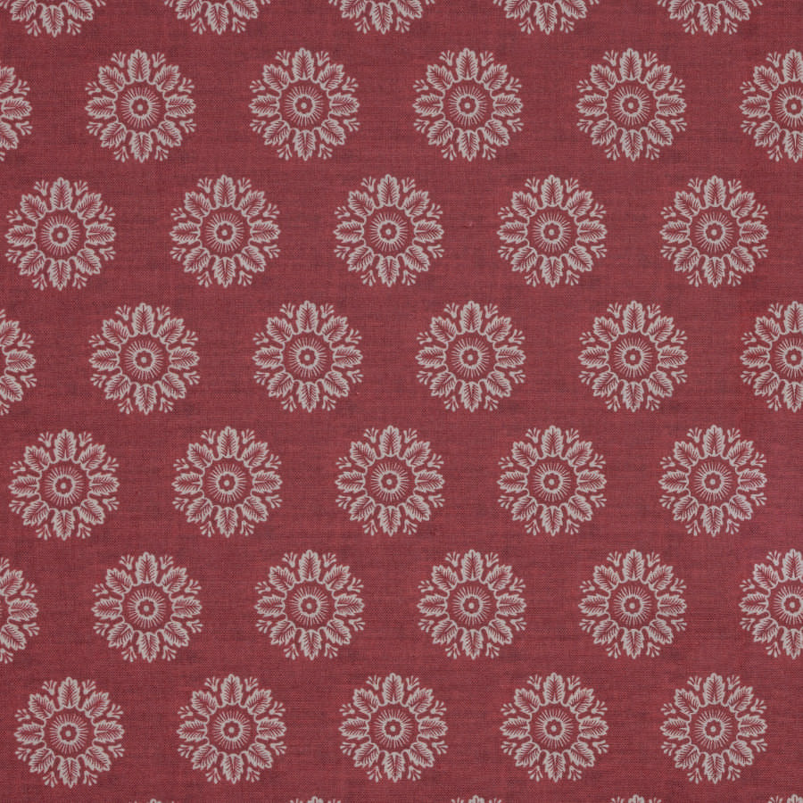 Ronda Linen / Deep Coral