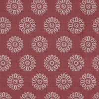 Ronda Linen / Deep Coral Samples