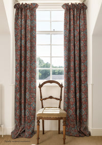 Somborne Linen / Merlot