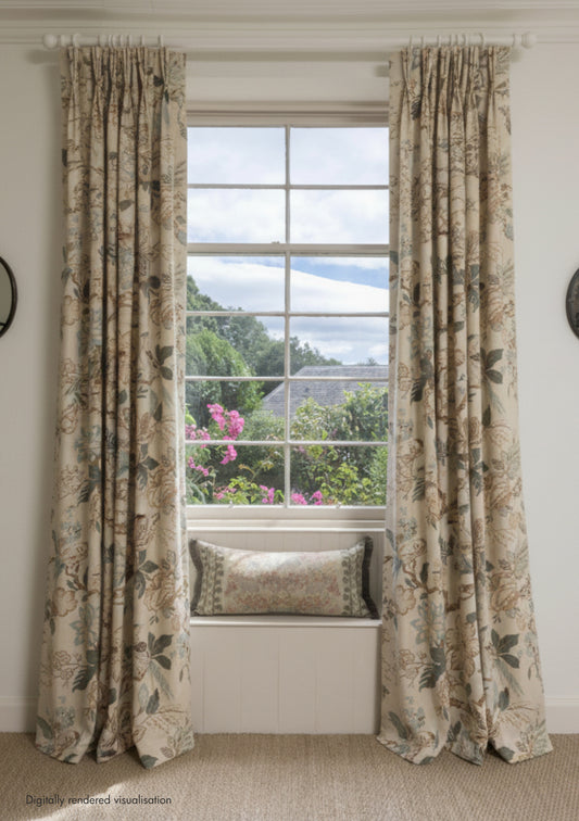 Sutton Linen / Vintage Blue