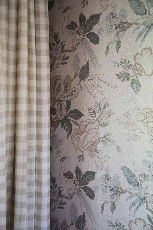 Sutton Wallcovering / Vintage Blue