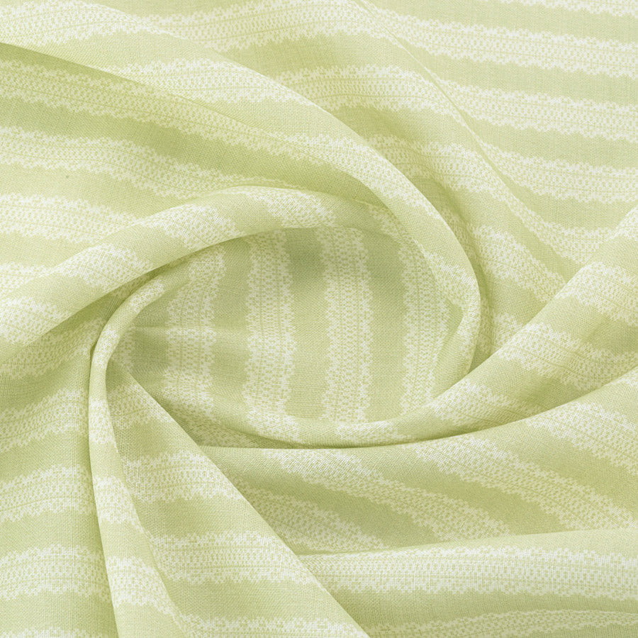 Torchon Stripe Linen / Apple