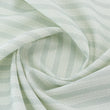 SALE: Torchon Stripe Linen / Duck Egg | Batch No 2806S | 20m available