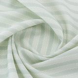 SALE: Torchon Stripe Linen / Duck Egg | Batch No 2806S | 20m available