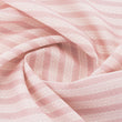 SALE: Torchon Stripe Linen / Blossom | Batch No 0204S | 4m available