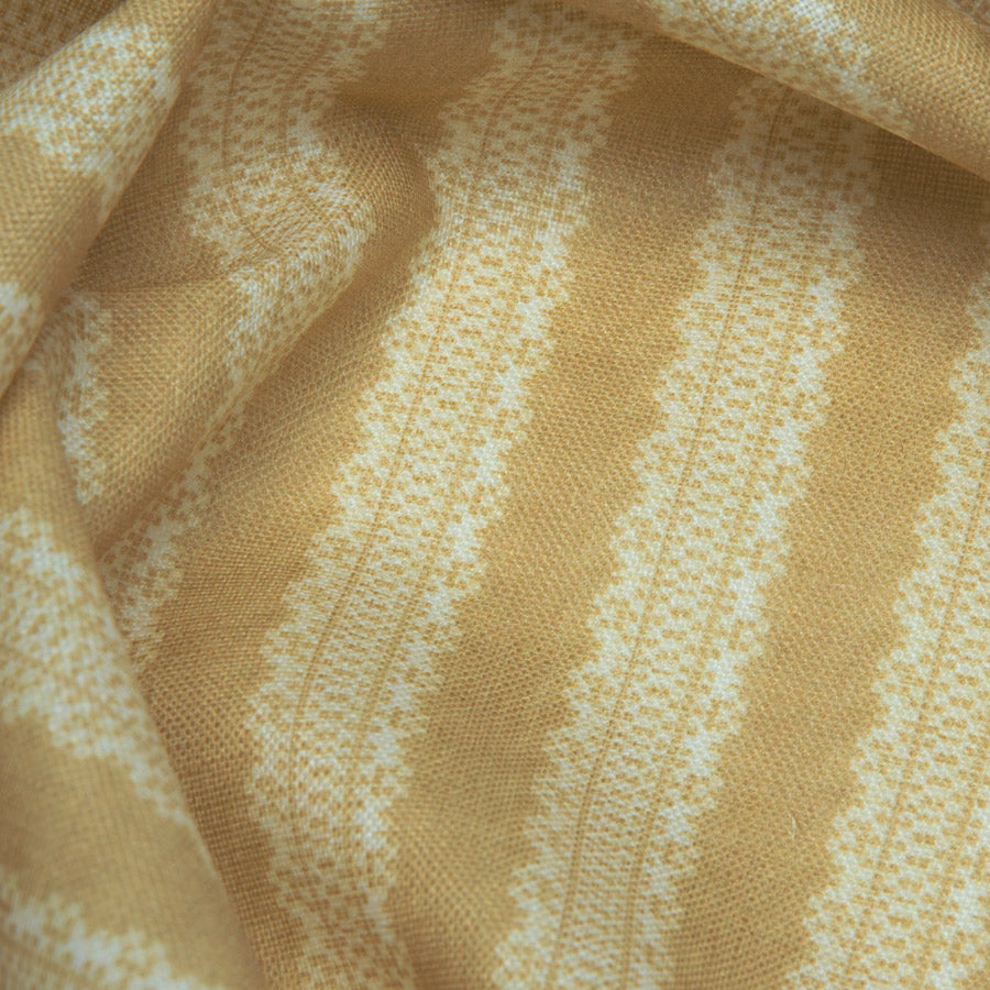 Torchon Stripe Linen / Mustard