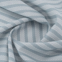 Torchon Stripe Linen / Old Blue