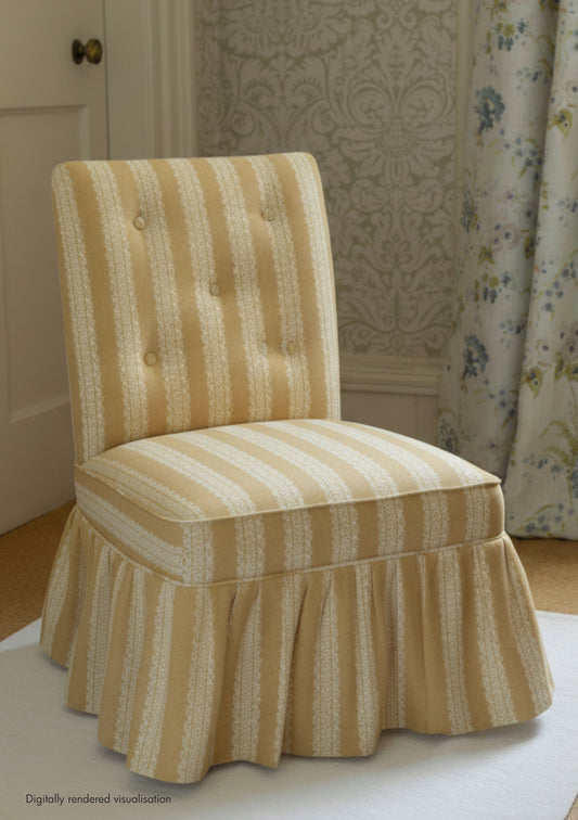 Torchon Stripe Linen / Mustard