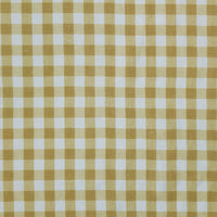 Vintage Check Linen / Mustard Samples