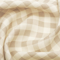 Vintage Check Linen / Natural Samples