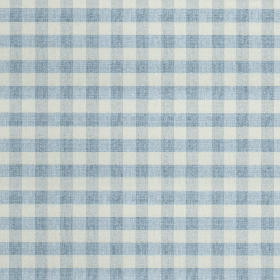 Vintage Check Linen / Old Blue