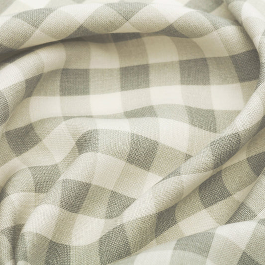 Vintage Check Linen / Smoke Grey