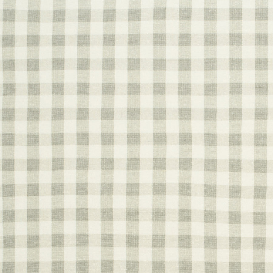 SALE: Vintage Check Heavyweight Linen / Smoke Grey | Batch No 25102H | 3m available
