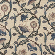 Wherwell Wallpaper / Blue Samples