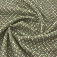 Daisy Inverse Linen / Fern
