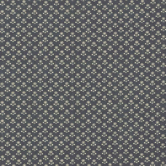 Daisy Inverse Linen / Indigo Samples