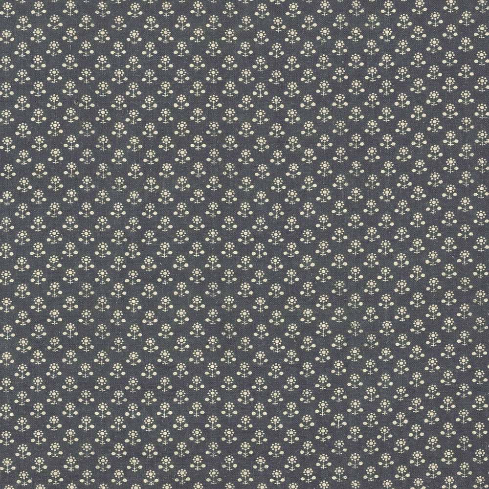 Daisy Inverse Linen / Indigo