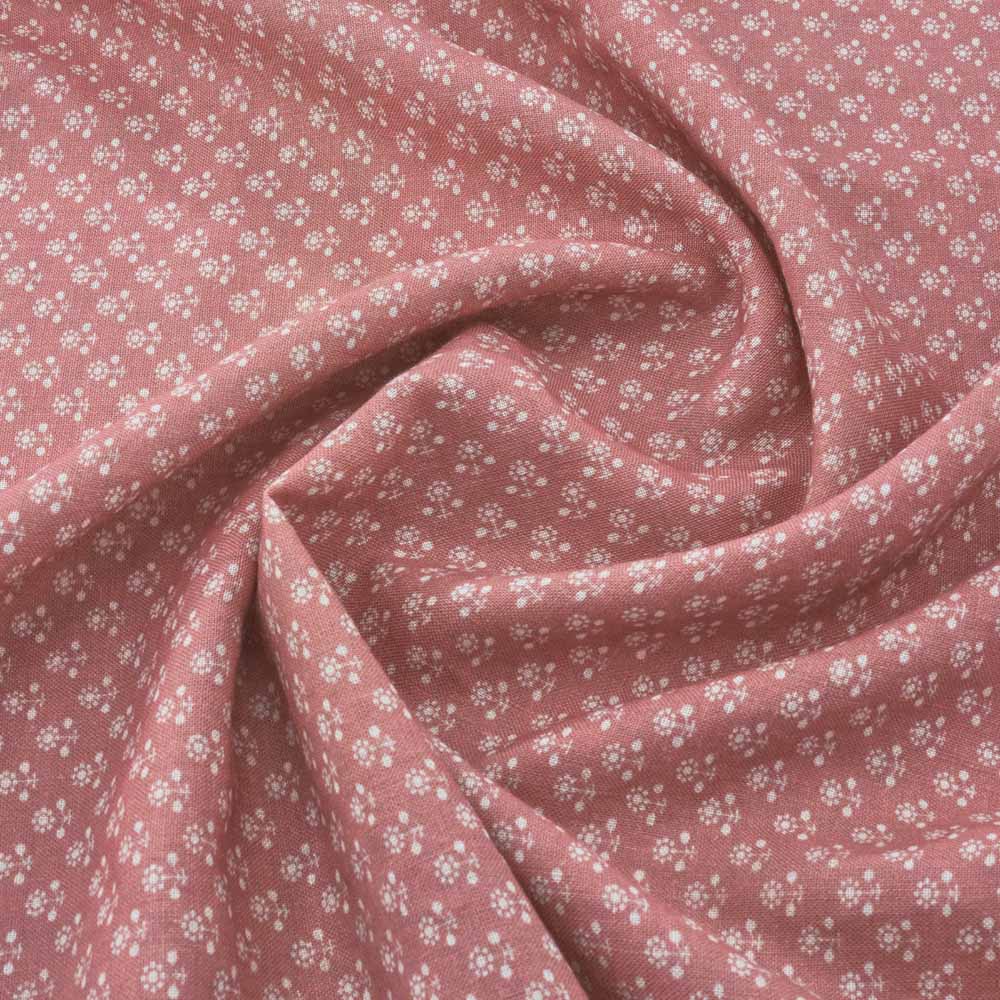 Daisy Inverse Linen / Pink