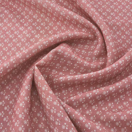Daisy Inverse Linen / Pink