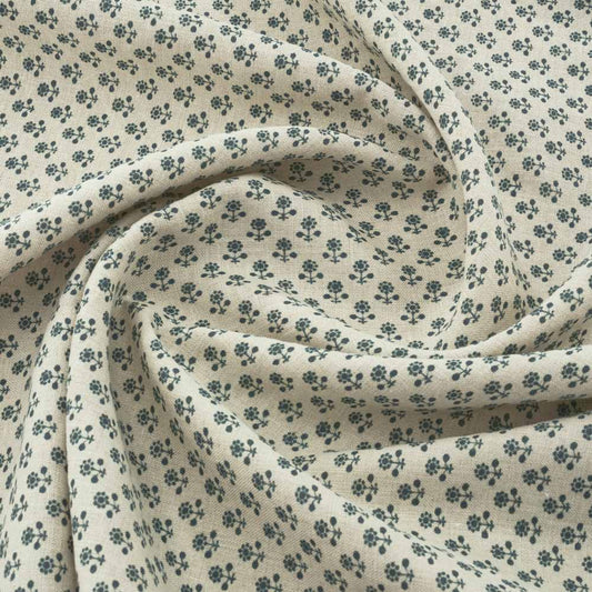 Daisy Linen / Indigo Samples
