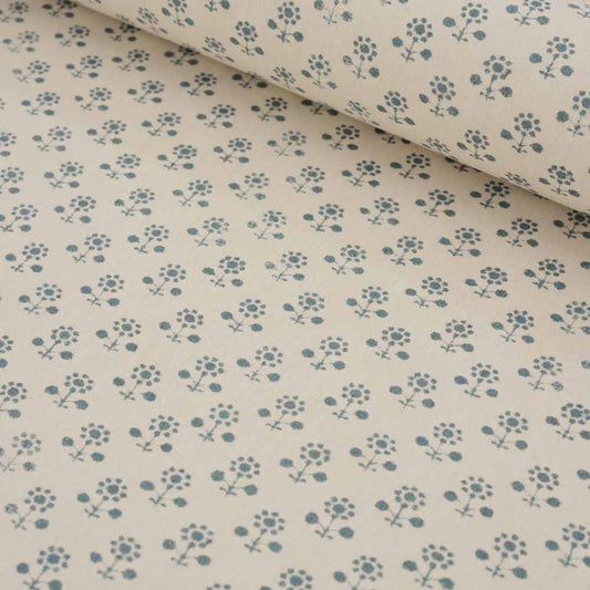 Daisy Wallpaper / Teal
