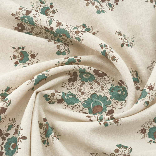 Labeaume Linen / Teal Samples