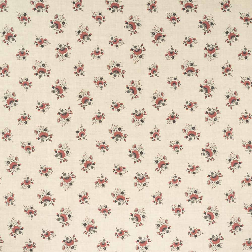 Labeaume Posy Linen / Cherrywood