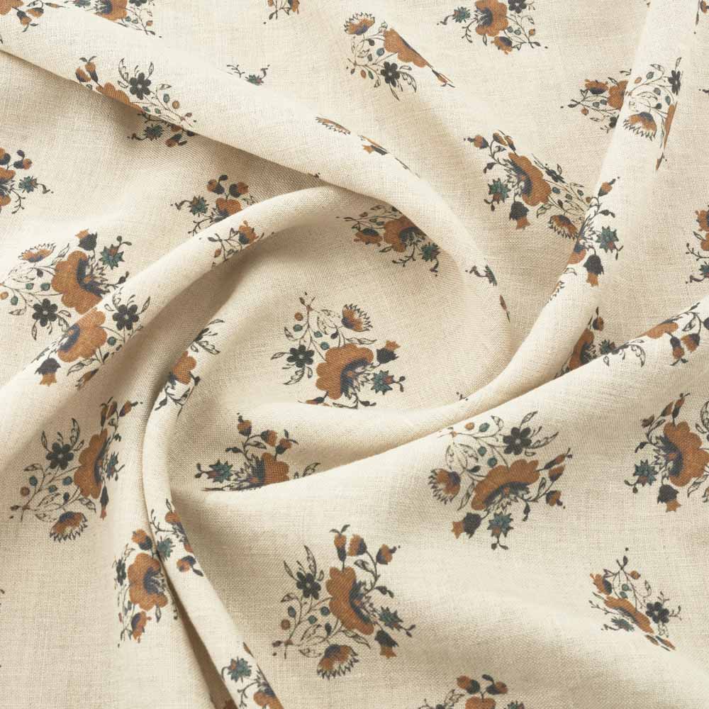 Labeaume Posy Linen / Mustard