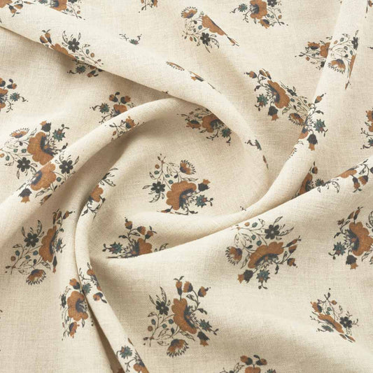 Labeaume Posy Linen / Mustard