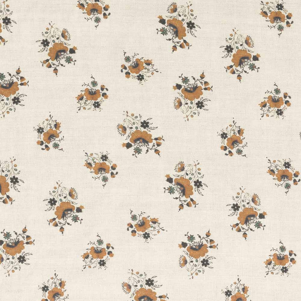 Labeaume Posy Linen / Mustard Samples