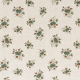 Labeaume Posy Linen / Teal Samples