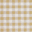 Linen Check Wallcovering  / Mustard Samples
