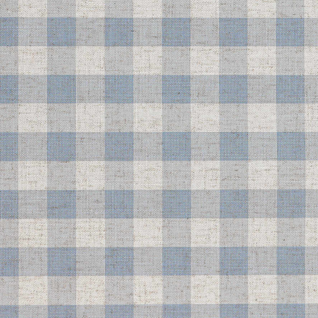 Linen Check Wallcovering / Old Blue Samples – Inchyra